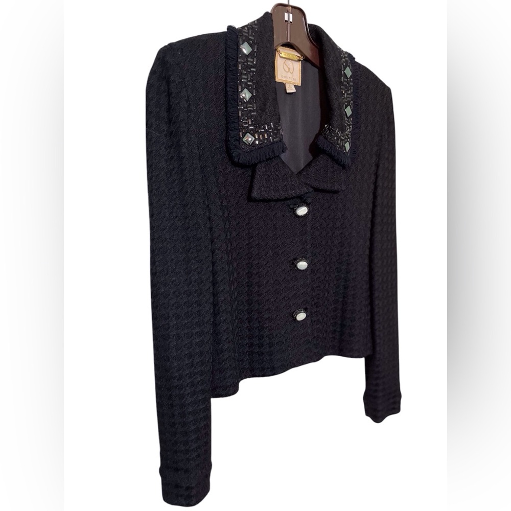 St John Couture black jacket